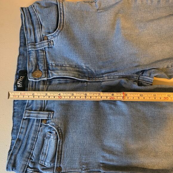 Buffalo David Bitton Aubrey Jeans Women's 4 / 27 Blue Mid Rise Super Soft Grazer - Picture 11 of 16